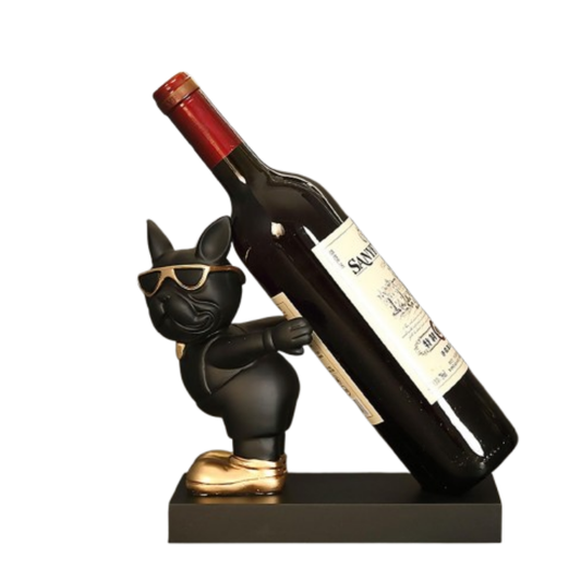 Perro Decorativo Porta Botellas