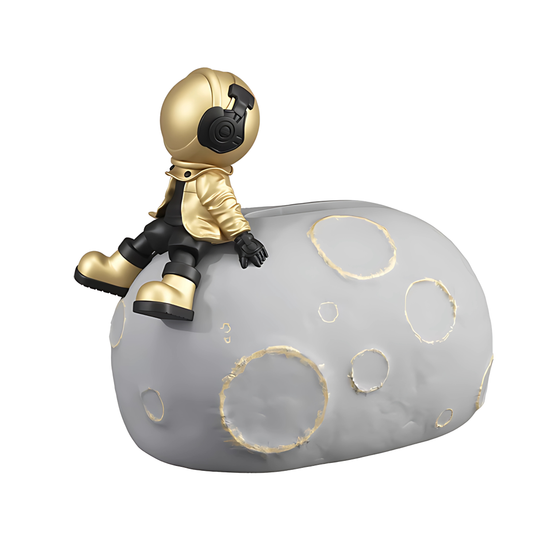 Astronauta en resina con dispensador