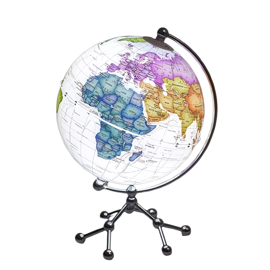 Lámpara Globo Terráqueo de Colores