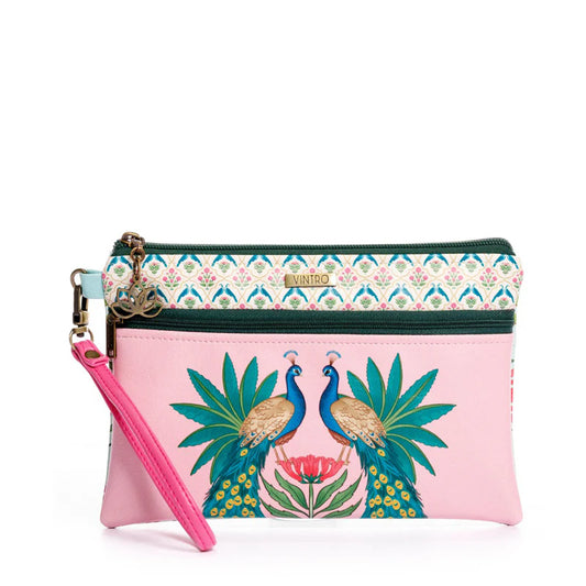 Bolsos Y Accesorios Vintro Cosmetiquera Togo Indian Garden