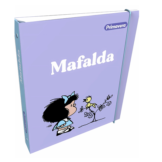 Folder Tres Argollas Mafalda
