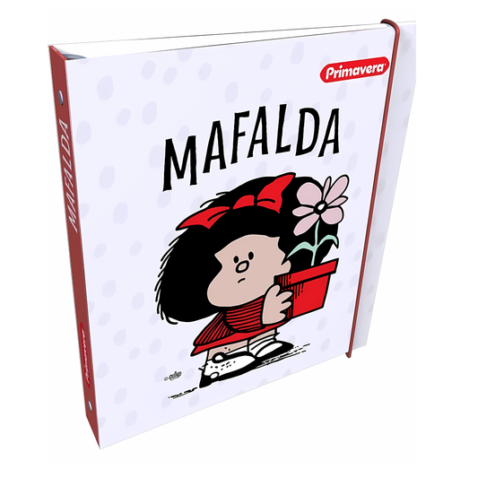 Folder Tres Argollas Mafalda