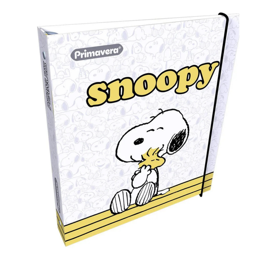 Folder Tres Argollas Snoopy
