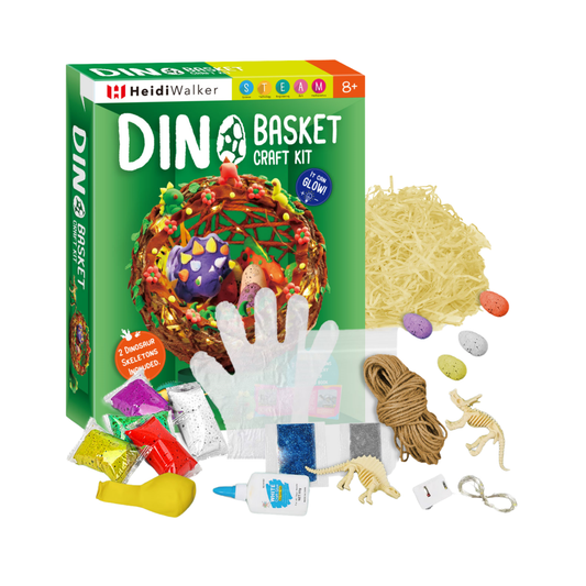 Kit Artesanía Dino Cesta