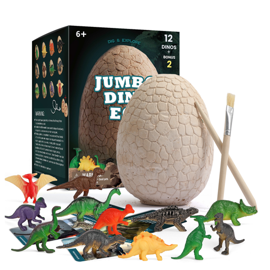 Kit Excavación Huevo de Dinosaurio Jumbo