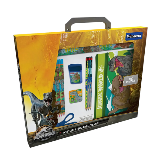 Kit uso Escolar Jurassic World