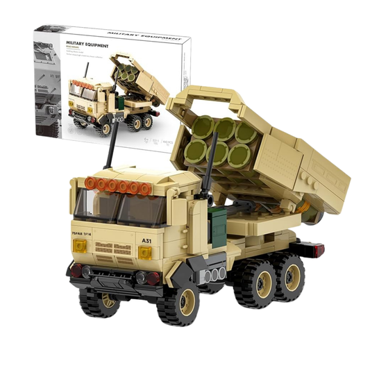 Bloques de Construcción Camión de Guerra M142 HIMARS
