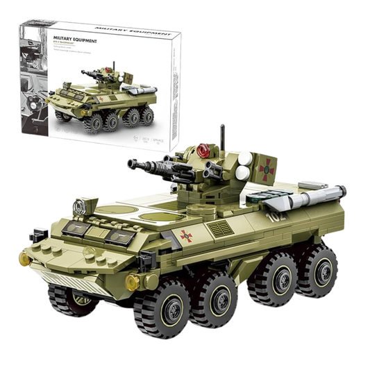 Bloques de Construcción Tanque de Guerra BTR-4