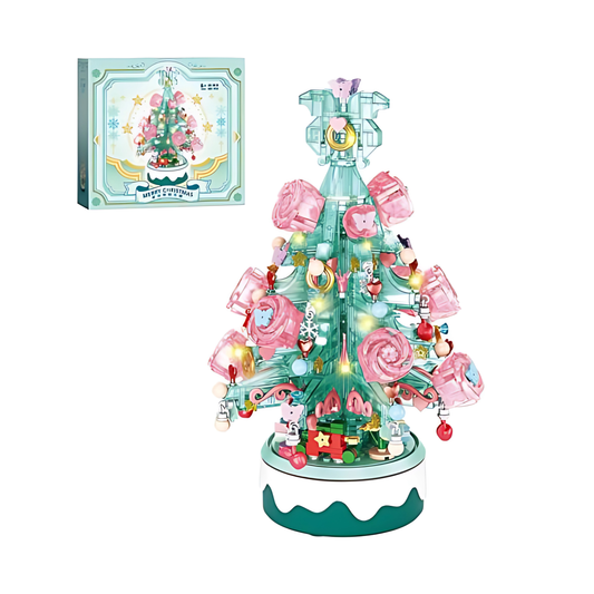 Bloques de Construcción Árbol Musical Navideño Verde