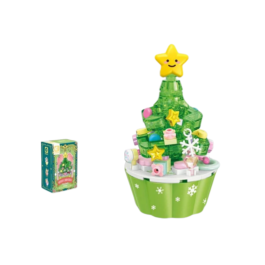 Bloques de Construcción Christmas Cupcake