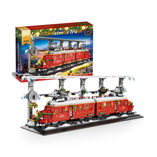 Bloques de Construcción Tren Navideño Grande