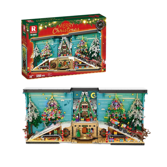 Bloques de Construcción Merry Christmas Have a Wonderful Christmas Time