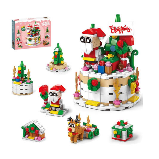 Bloques de Construcción Pastel de Navidad