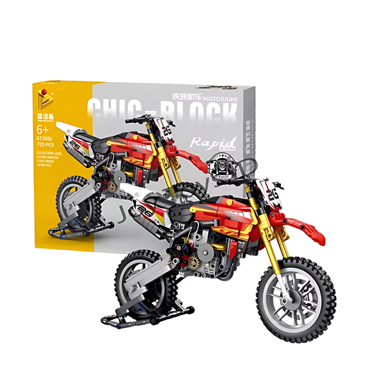 Bloques de Construcción Motocicleta Motocross