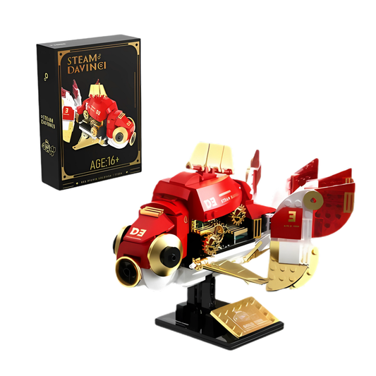 Bloques de Construcción Steam Davinci Submarino Goldfish
