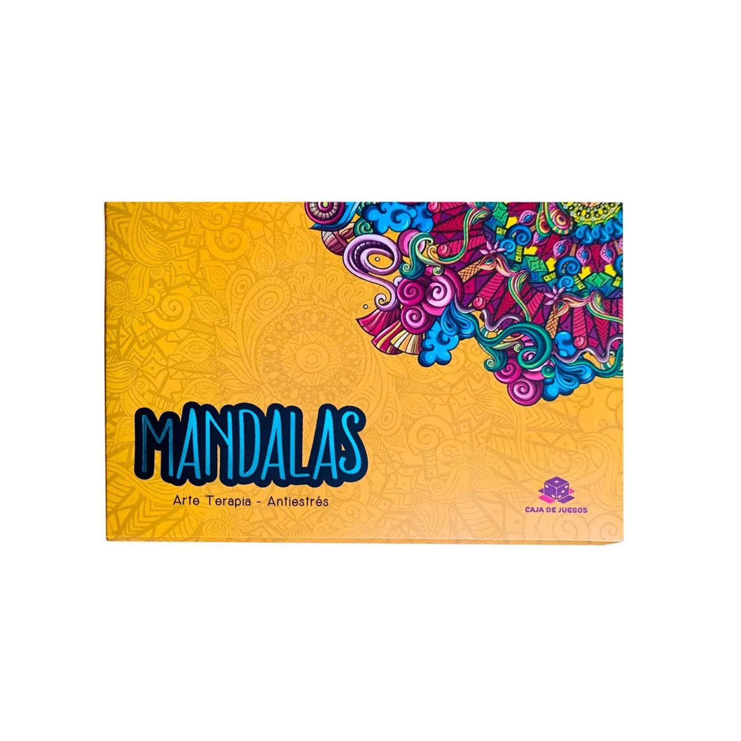 Set Mandalas Arte Terapia Antiestrés (Caja Amarilla)