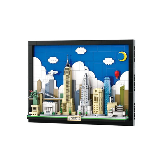 Bloques de Construcción- Postal New York