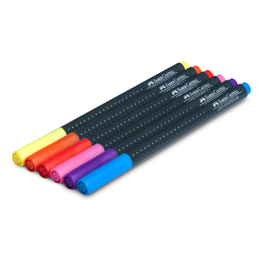 Caja De 10 Marcadores Faber Castell Micropunta