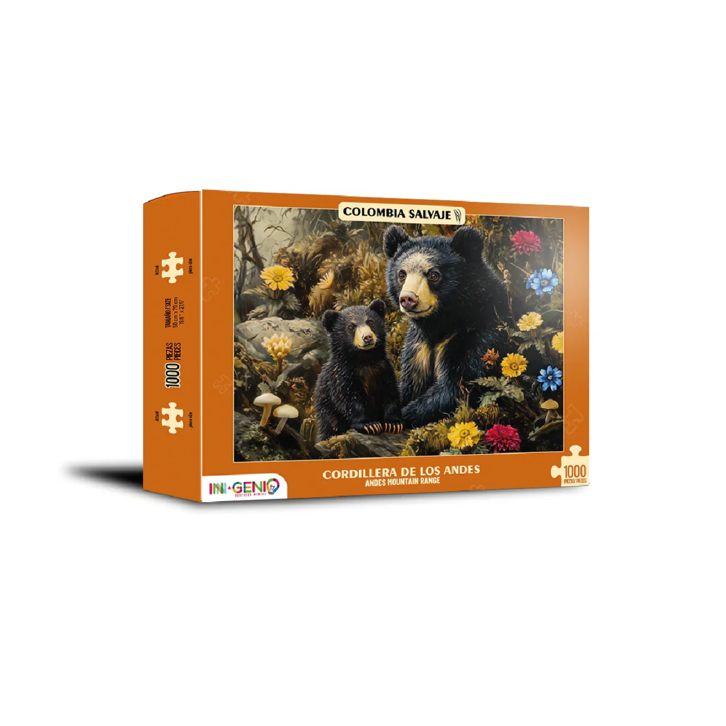 Rompecabezas Ingenio Cordillera de los Andes 1000 piezas