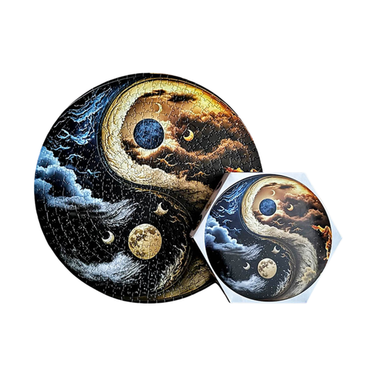 Rompecabezas Redondo 500 piezas Ying Yang