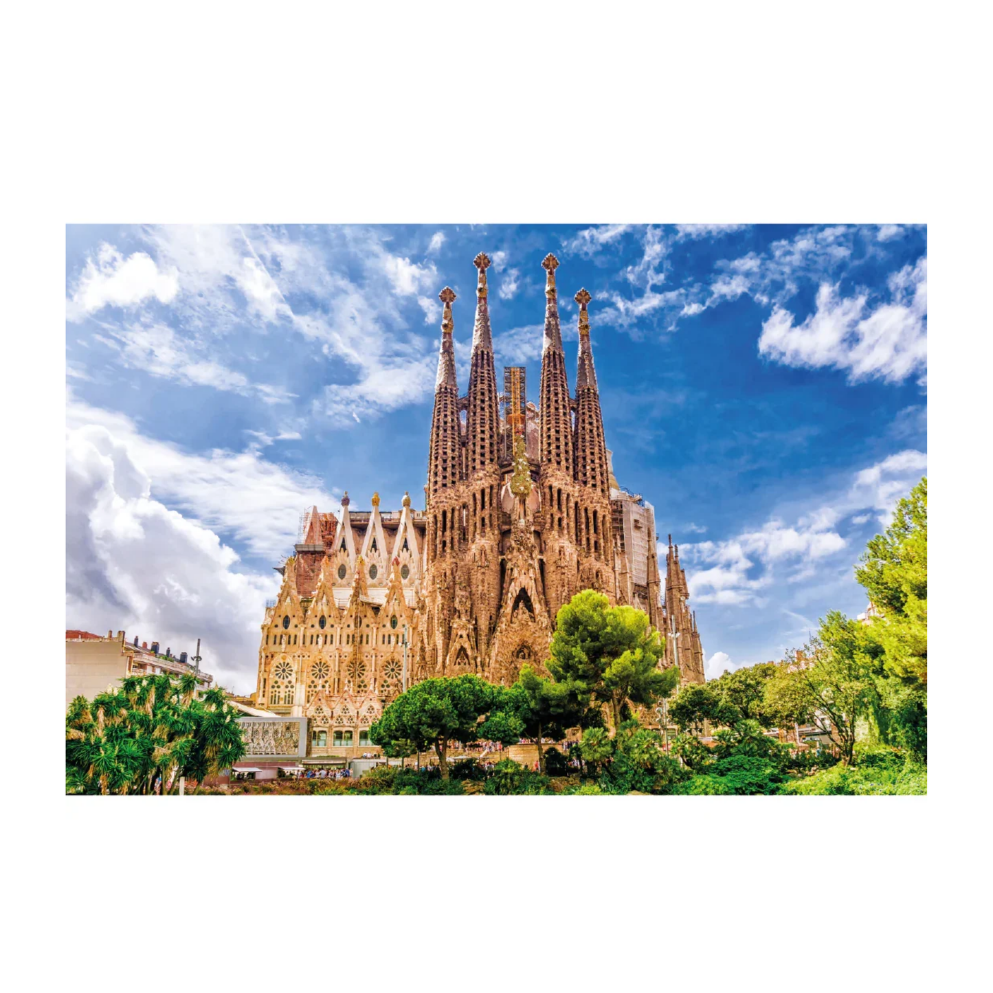 Rompecabezas Ingenio La sagrada Familia España 1000 piezas Mini A3