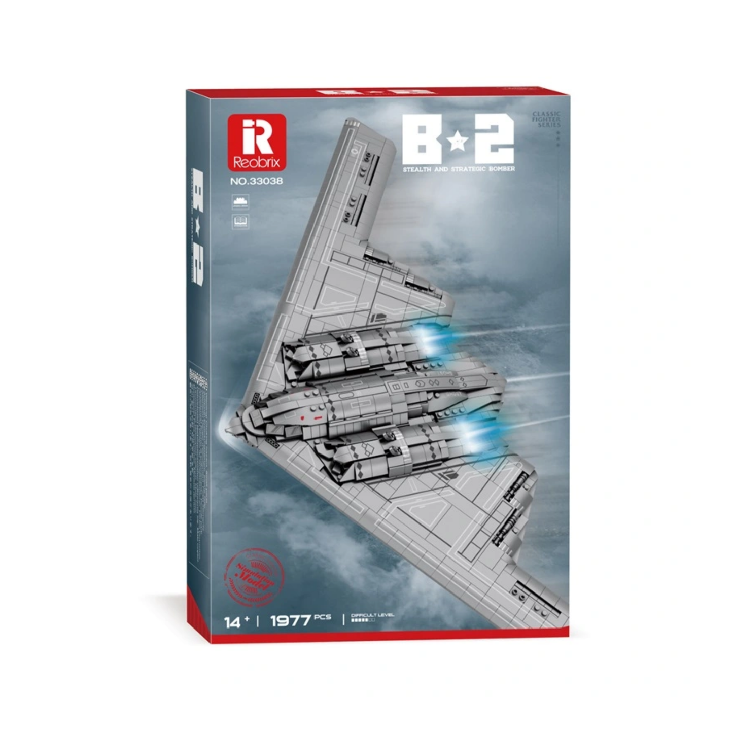 Bloques de Construcción Stealth And Strategic Bomber B2