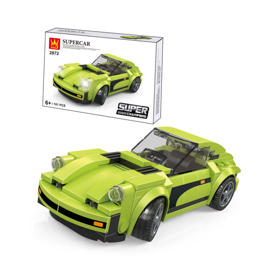 Bloques de Construcción- SuperCar Verde