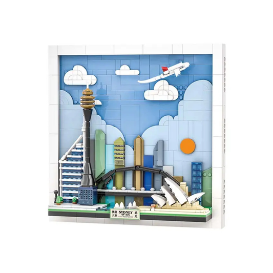 Bloques de Construcción- Postal Sidney