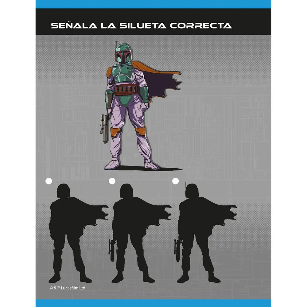 Libreta Cosida Cuadriculada Diseño Star Wars 100-2