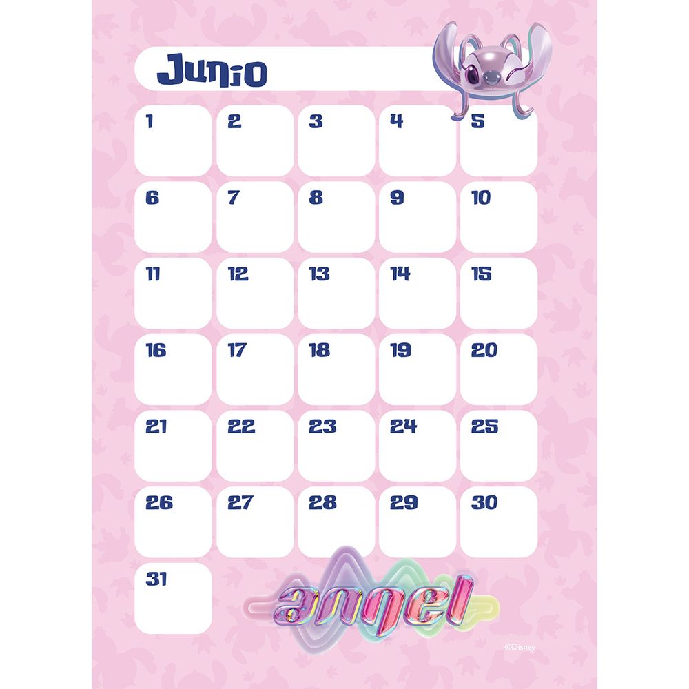 Agenda Planeadora Stitch