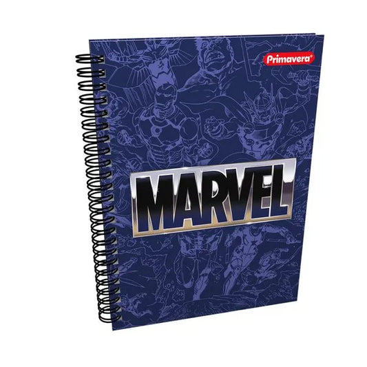 Libreta Espiral Marvel 5 Materias Grande