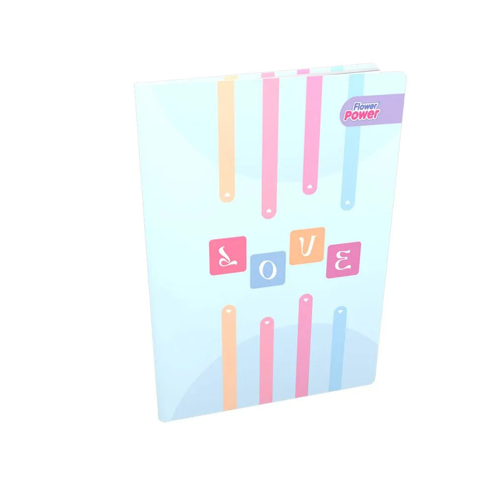 Libreta Cosida Flower Power Pasta Dura 100 Hojas Diseños Surtidos