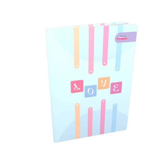 Libreta Cosida Flower Power Pasta Dura 100 Hojas Diseños Surtidos