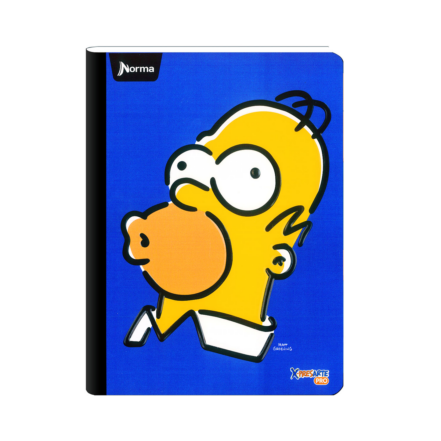 Libreta Cosida Cuadriculado Xpresarte Pro The Simpsons 100-2 Norma