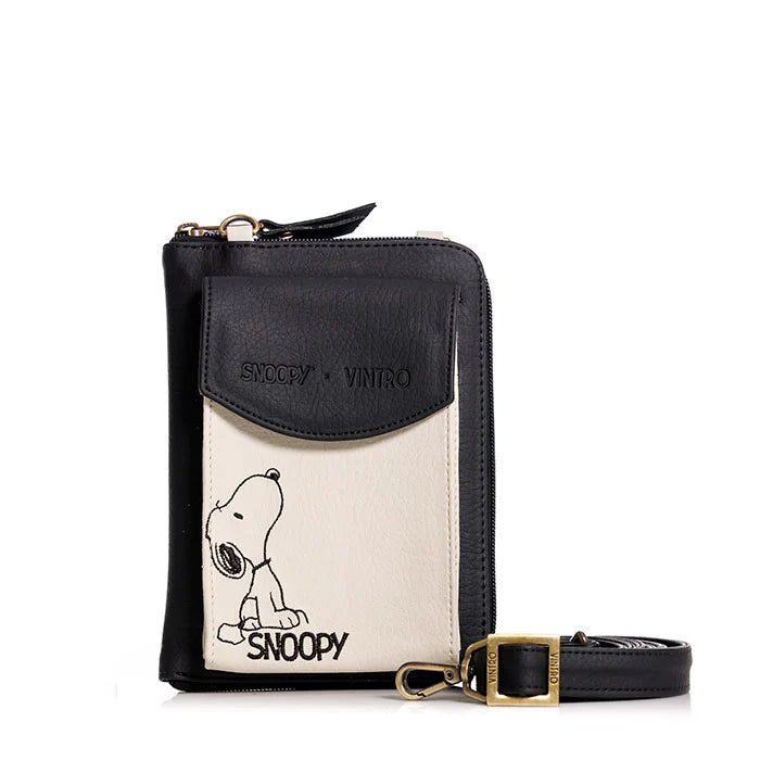 Bolsos Y Accesorios Vintro Manos Libres Ibiza Negro Snoopy
