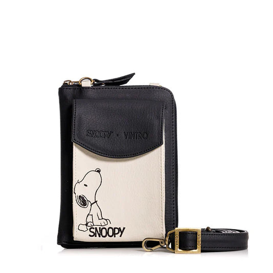 Bolsos Y Accesorios Vintro Manos Libres Ibiza Negro Snoopy