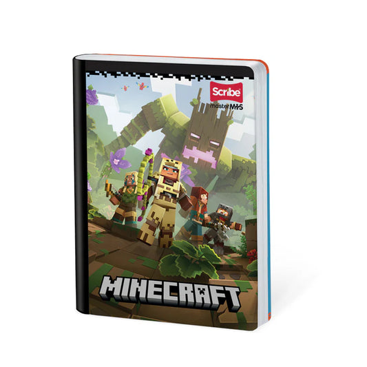 Cuaderno cosido doble línea diseño MINECRAFT 100-3