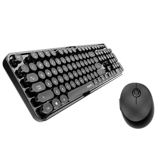 Set Teclado Y Mouse Inalámbrico Mofii Modelo Sweet Color Negro