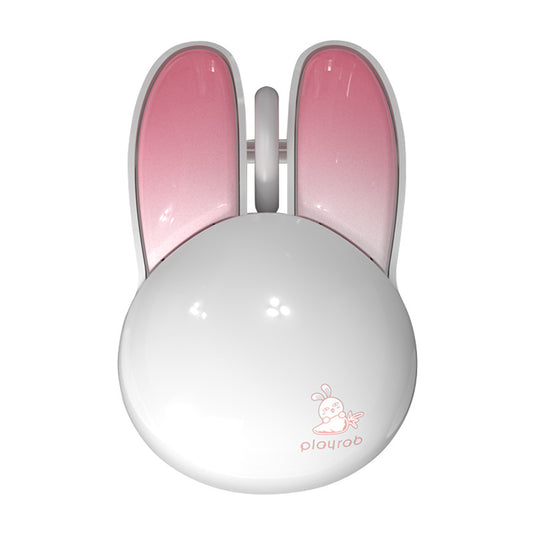 Mouse Inalámbrico Mofii Modelo Conejo Color Blanco