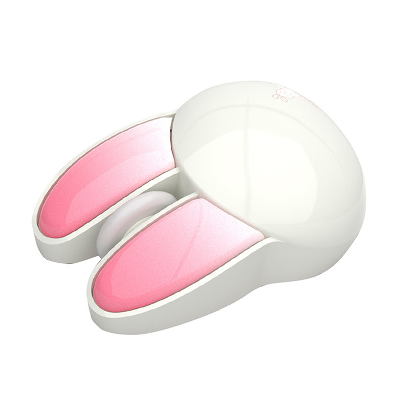 Mouse Inalámbrico Mofii Modelo Conejo Color Blanco