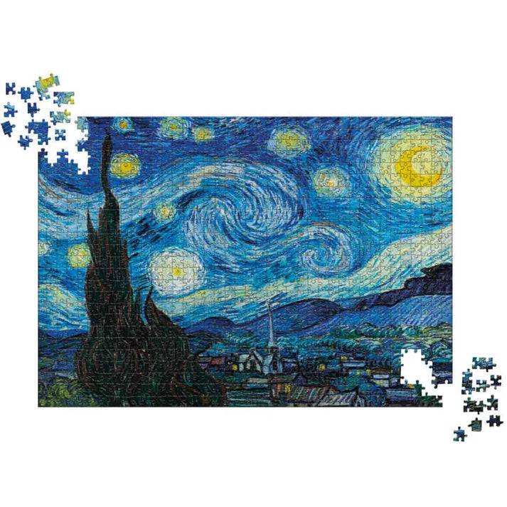 Rompecabezas 1000 Piezas Starry Night Vincent Van Gogh - Línea P