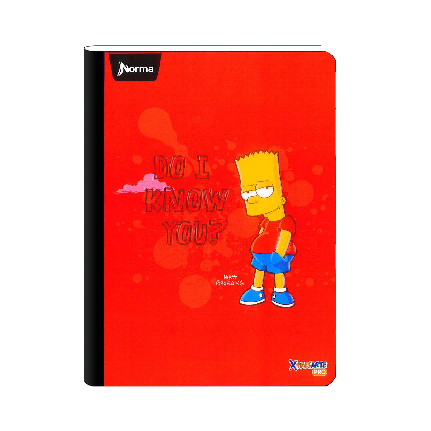 Libreta Cosida Cuadriculado Xpresarte Pro The Simpsons 100-2 Norma